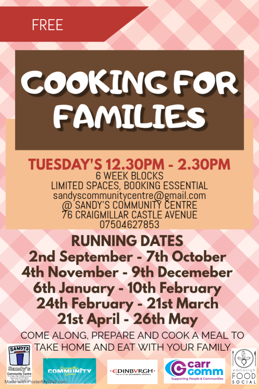 Cooking For Families
