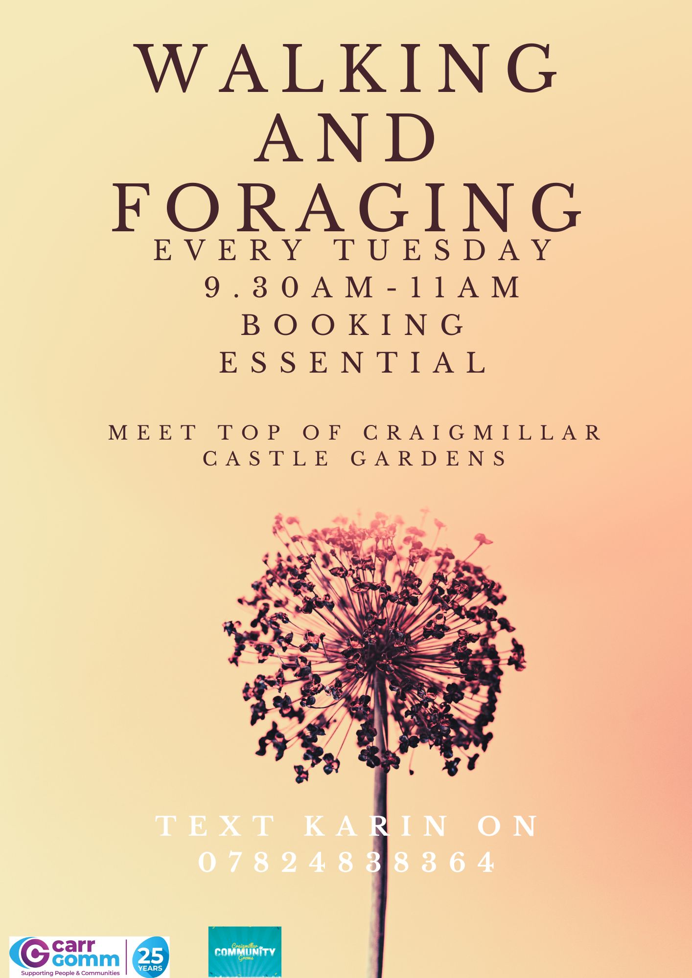 Forage and walking group