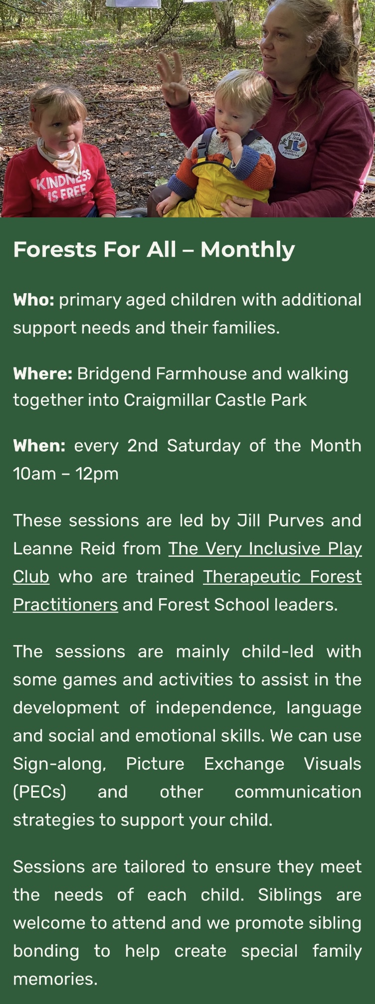 Forests for All (Monthly)