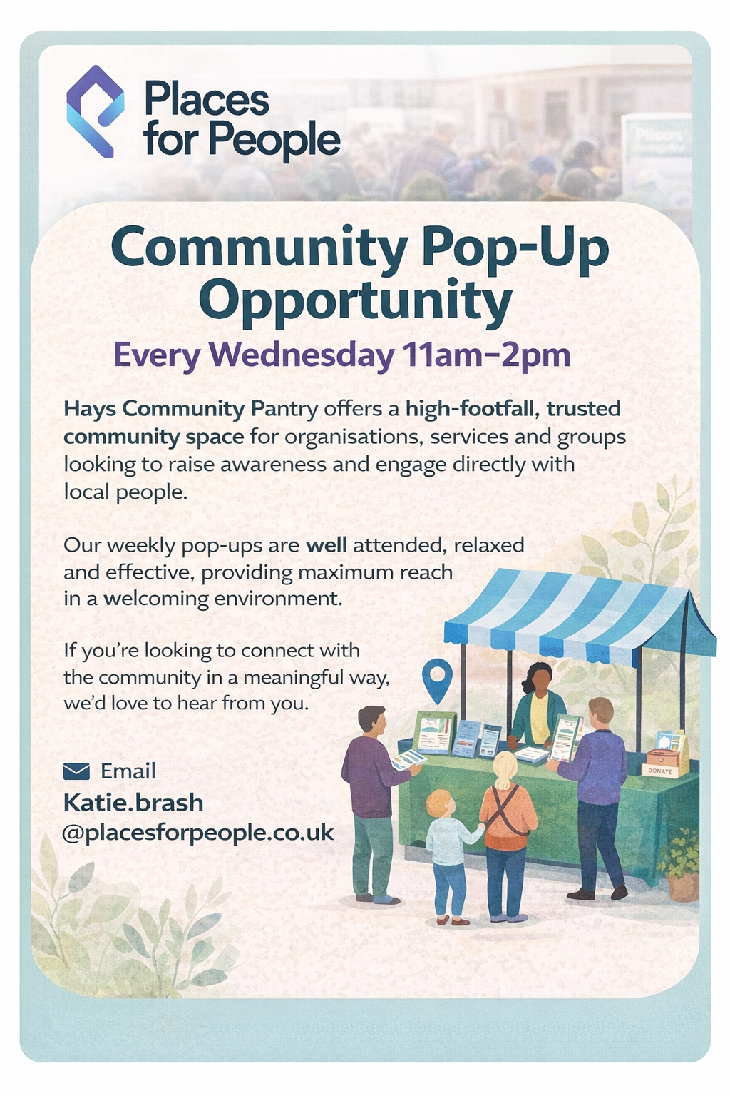 Hays Pantry Weekly Pop up Events