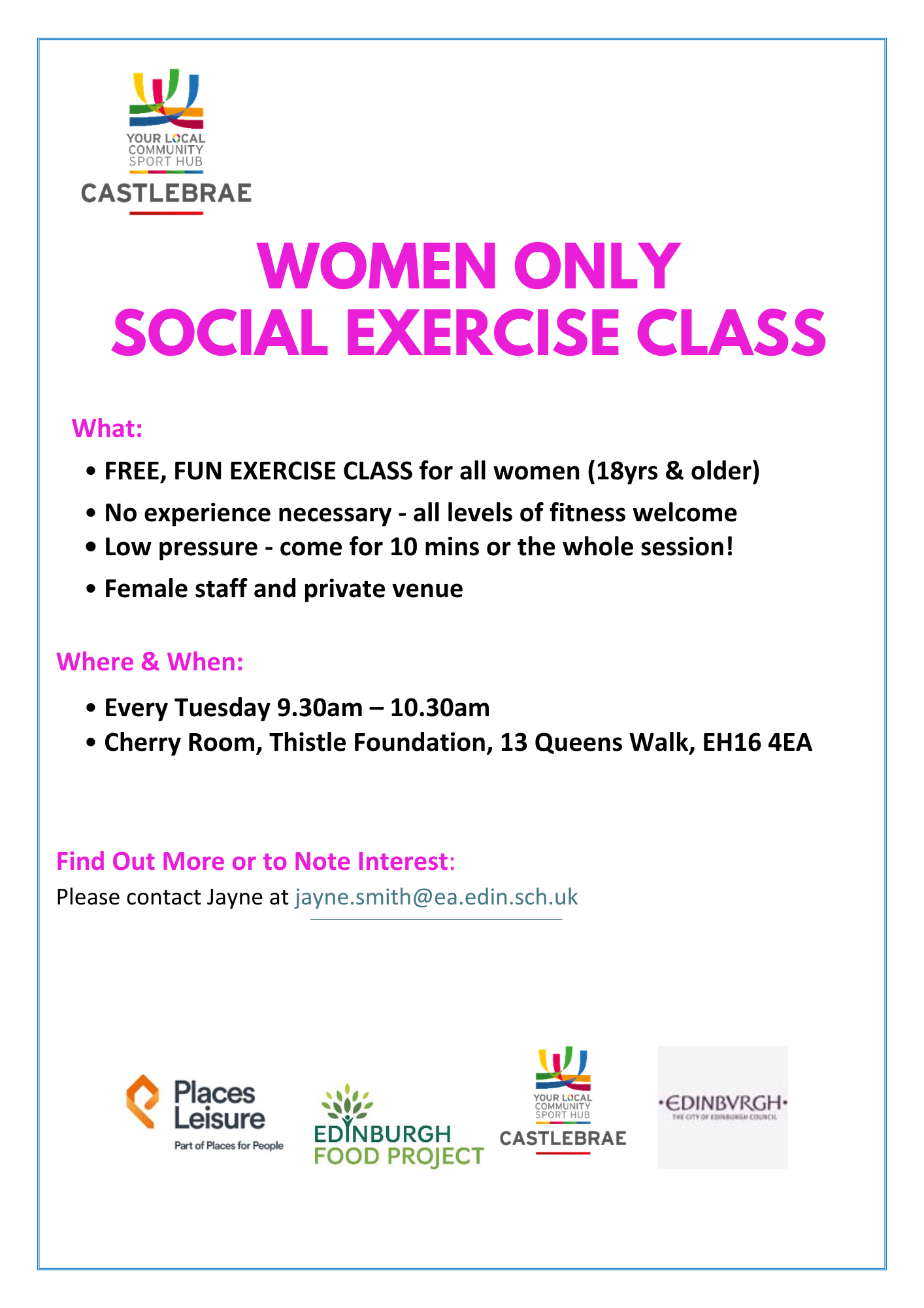 Women's Exercise Class