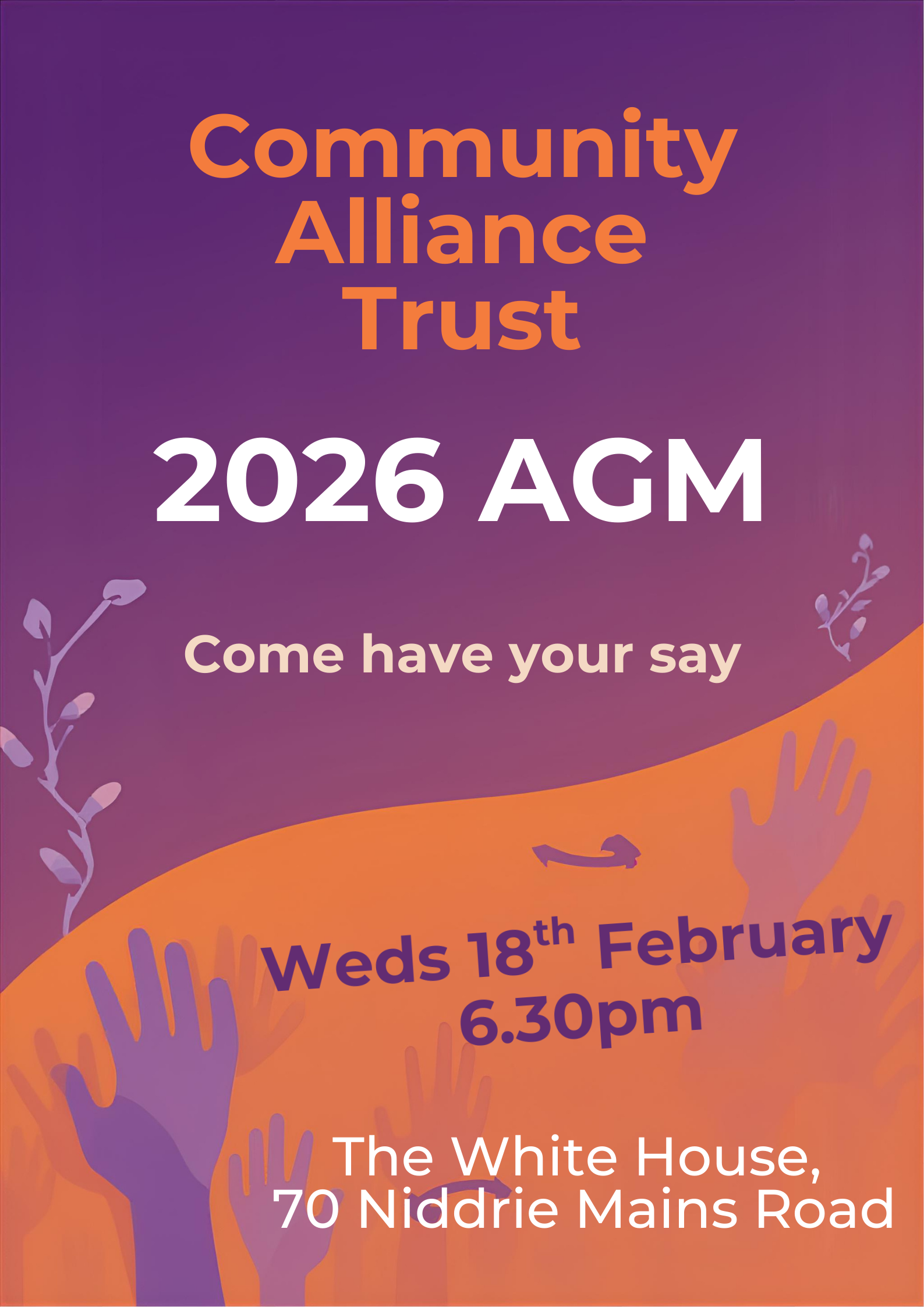 Community Alliance Trust AGM