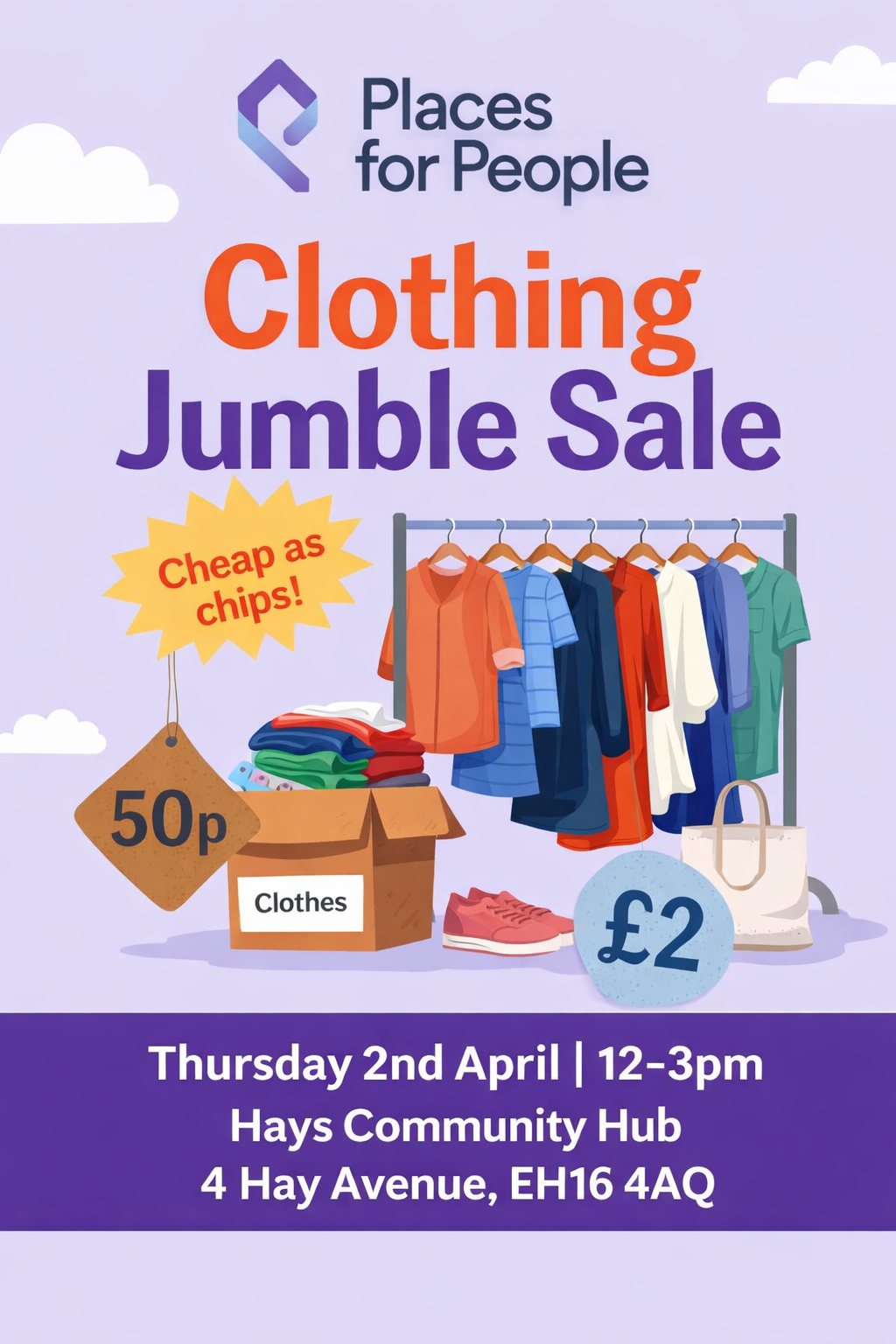Hays Community Hub Jumble Sale